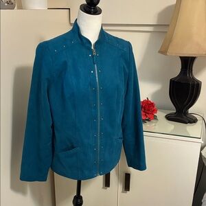 Teal Women's Jacket Size 10